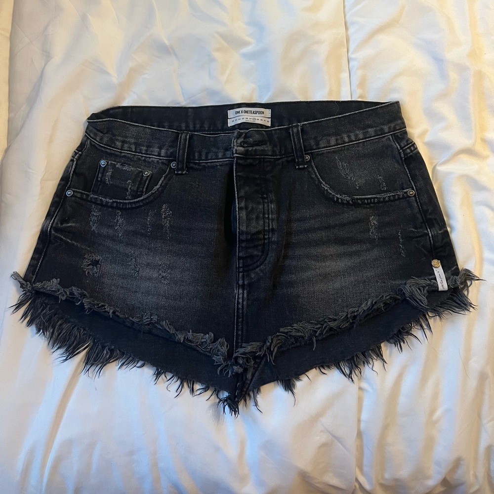 One Teaspoon Black Skirt